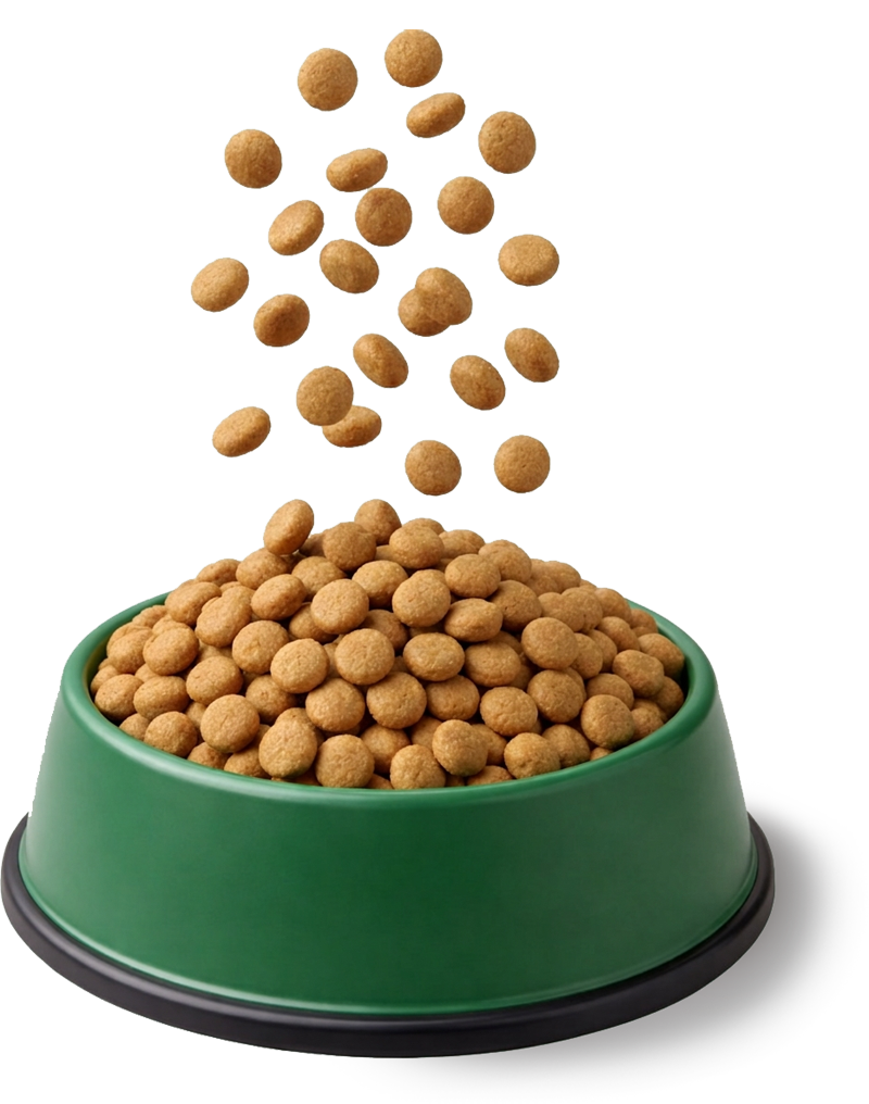 Willow Hypoallergenic Adult Dog Food in a Bowl