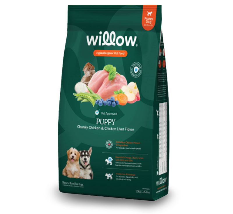 Willow Hypoallergenic - Puppy Food - Chicken Variant